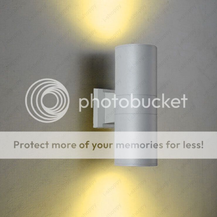 /abajo 12W al aire libre del LED Up de Montaje en Pared Luminaria chip